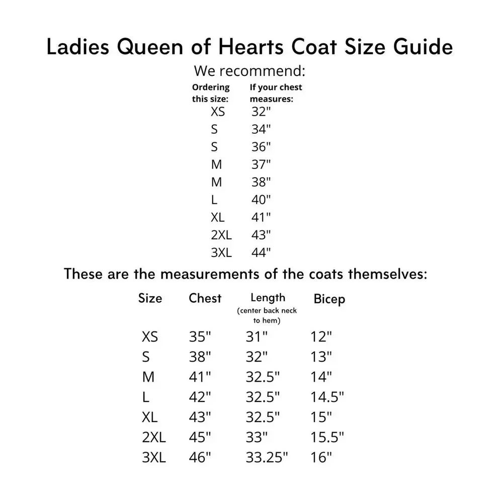 Little Goodall Rainbow Heart Coat QUEEN OF HEARTS XXL Ladies Size 16 Wool Blend